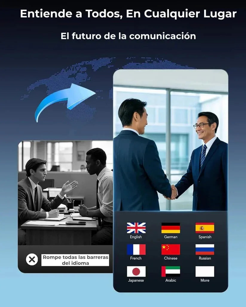Audismart™ Tu Traductor de idiomas avanzado en tiempo real